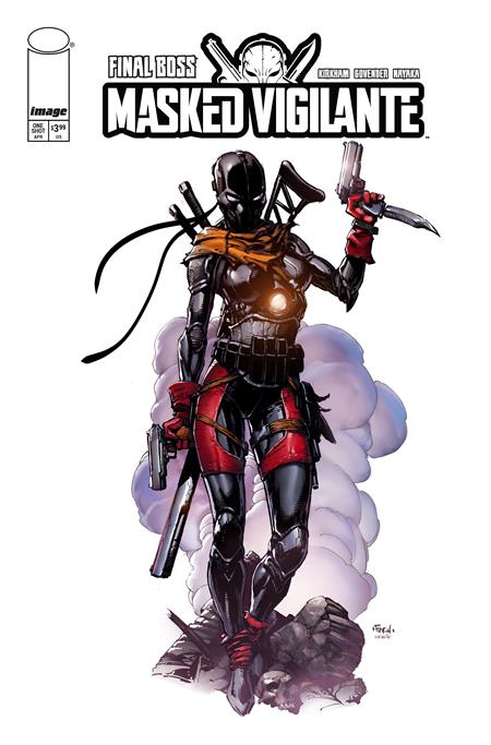 FINAL BOSS MASKED VIGILANTE (ONE SHOT) CVR E INC 1:50 DAVID FINCH VAR