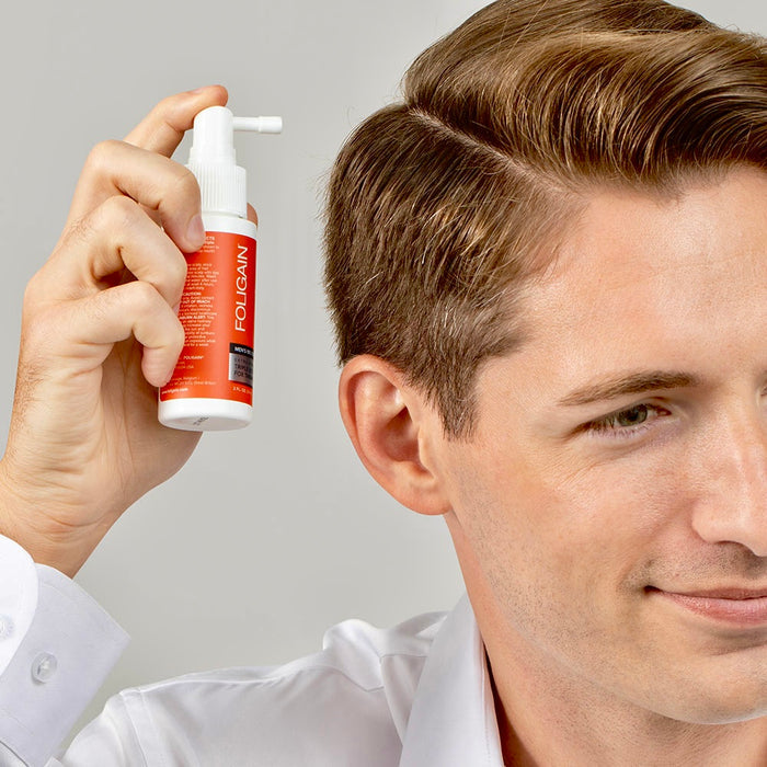 FOLIGAIN Triple Action Complete Formula For Thinning Hair For Men 10% Trioxidil - FOLIGAIN