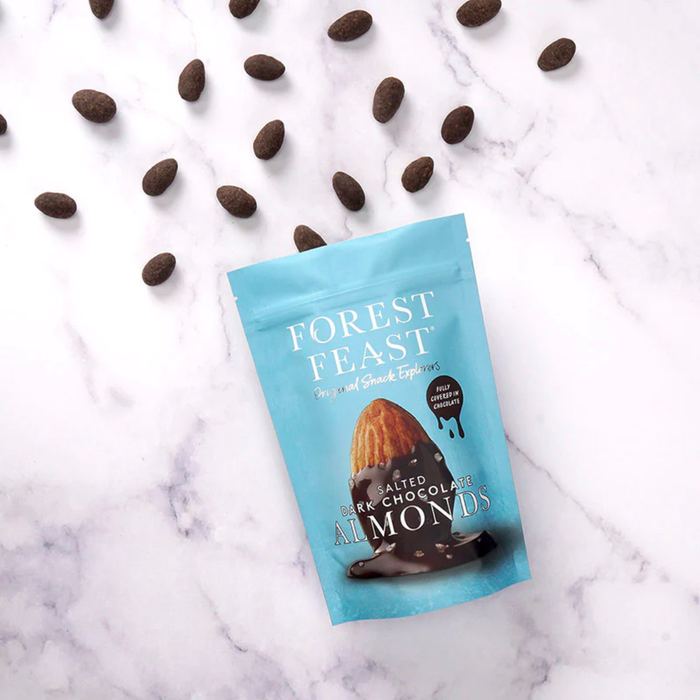Forest Feast Salted Almond Dark Chocolate 120g
