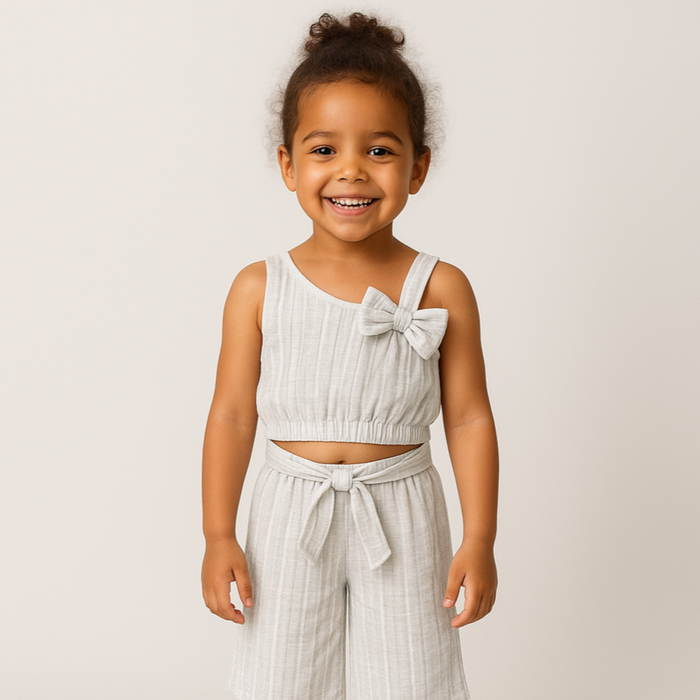 Fresh Vibes Girls Casual Set