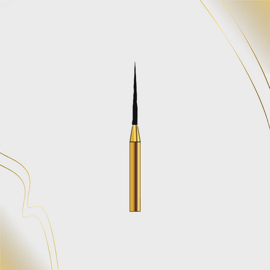 G/166-010  (859) 10-Pk , Multi use Gold Diamond Bur. Needle Taper shaped