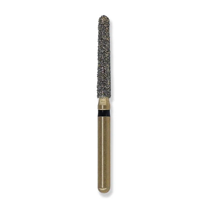 G/199-017S  (850)  10-Pk , Multi use Gold Diamond Burs Round End Taper Shaped