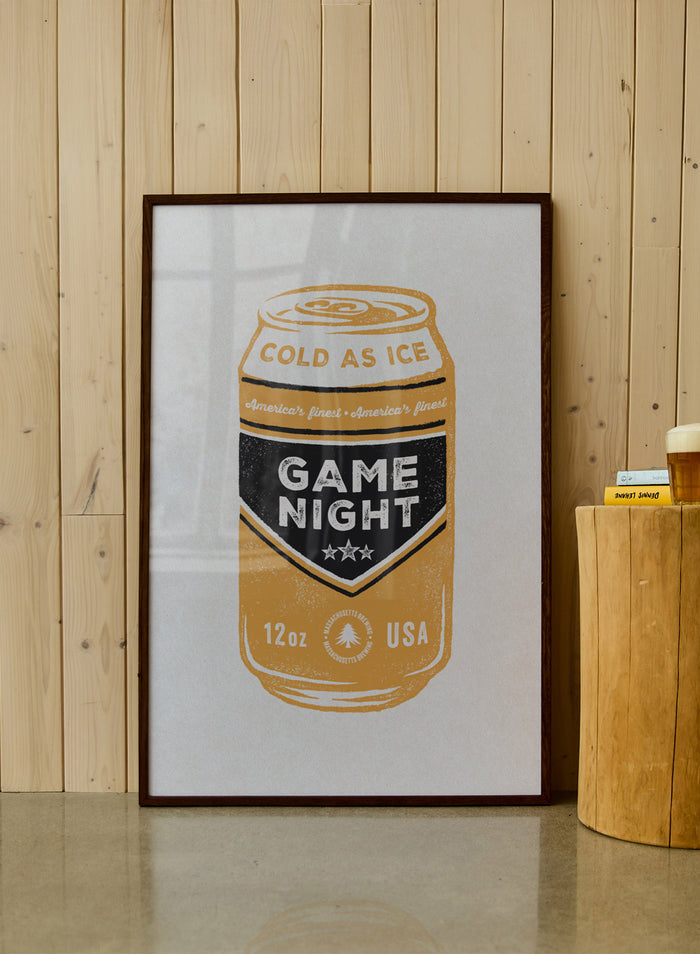 Game Night in Boston, Poster