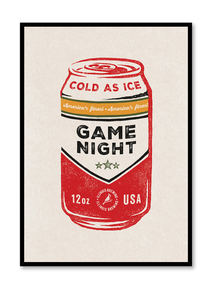 Game Night in Chicago, Poster