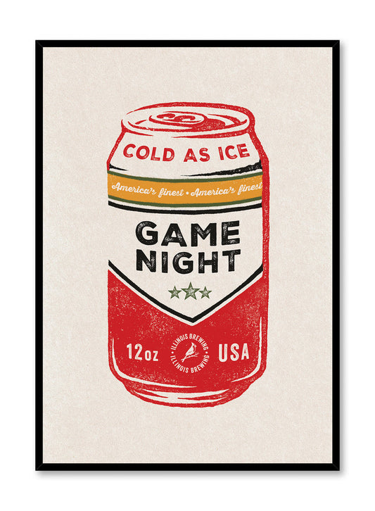 Game Night in Chicago, Poster