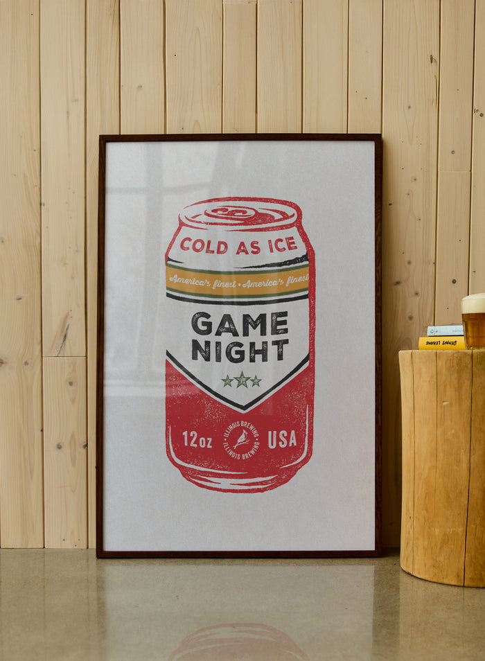 Game Night in Chicago, Poster