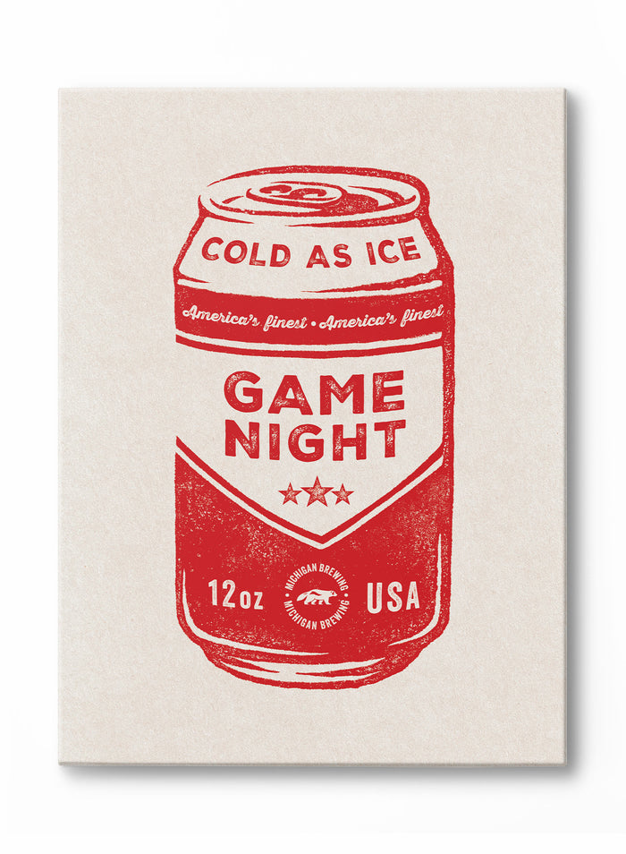 Game Night in Detroit, Poster