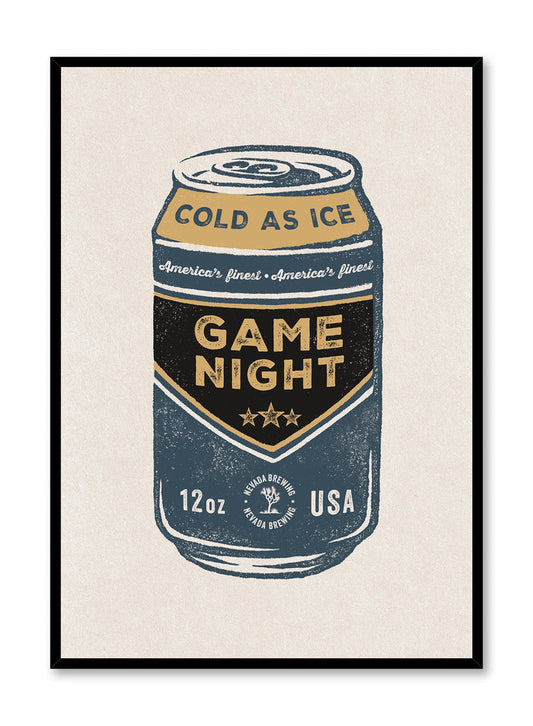 Game Night in Las Vegas, Poster