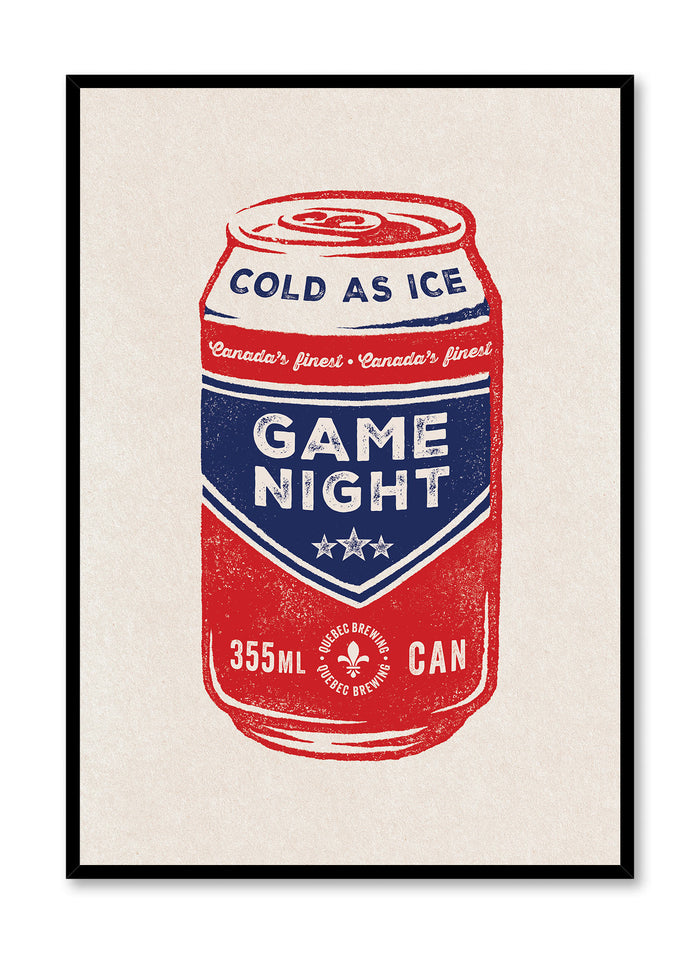 Game Night in Montreal, Poster