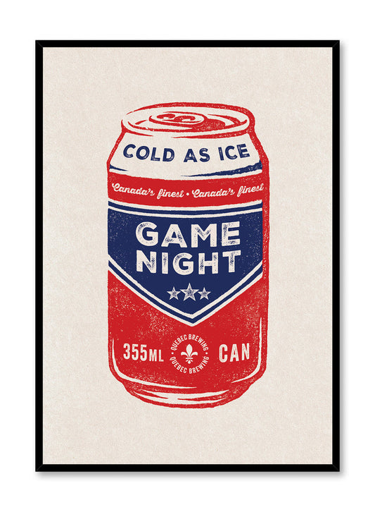 Game Night in Montreal, Poster