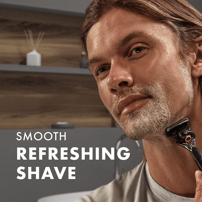 Gillette Shaving Gel Fusion5 Ultra Sensitive, 200 ml x 6 - Shoppers-kart.com