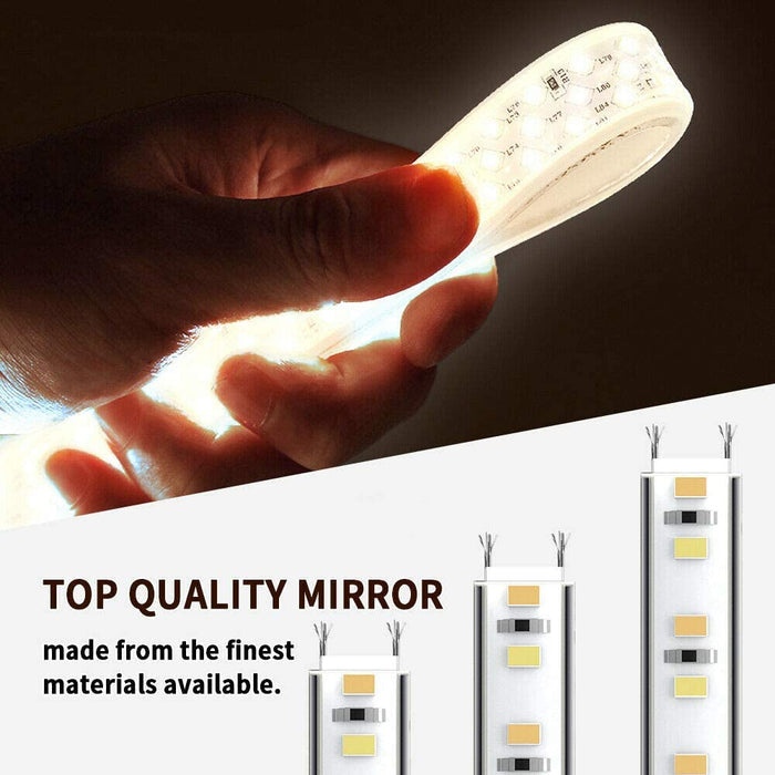 Glasgow Led Bathroom Mirror (3 Lights Integrated)