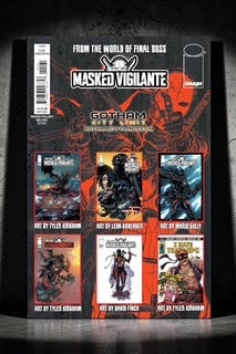 GOTHAM CITY LIMIT FINAL BOSS MASKED VIGILANTE #1 ELIAS CHATZOUDIS VIRGIN RETAILER EXCLUSIVE