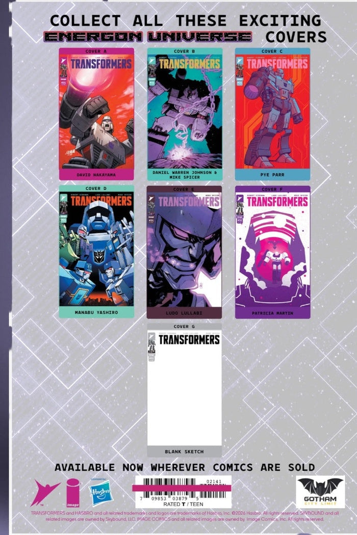 GOTHAM CITY LIMIT TRANSFORMERS #31 TYLER KIRKHAM RETAILER EXCLUSIVE