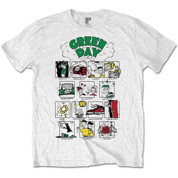 GREEN DAY - DOOKIE RRHOF - T-Shirt White