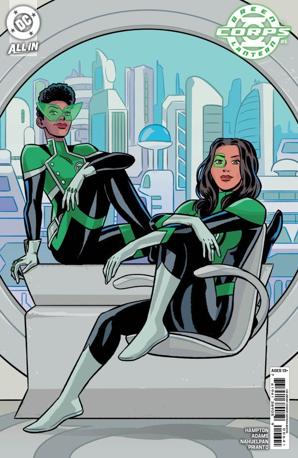 Green Lantern Corps #6 Cover D 1:25 Natacha Bustos Variant