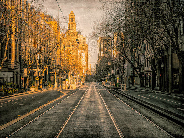 Photography | Grunge Collins Street |  by Nick Psomiadis
