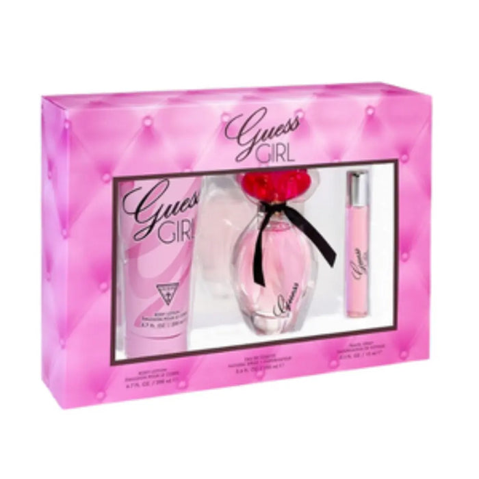 guess girl edt 100ml set for women