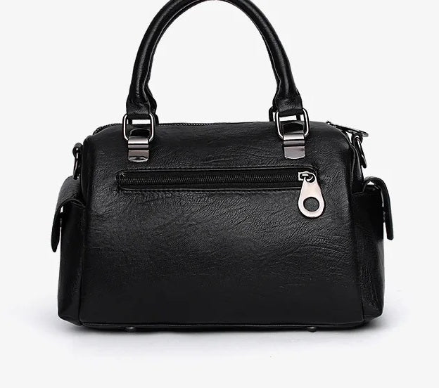 H1916 - Retro Duffle Fashion Handbag