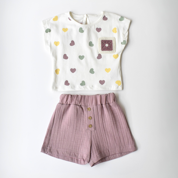 Heart Candy Girls Casual Set