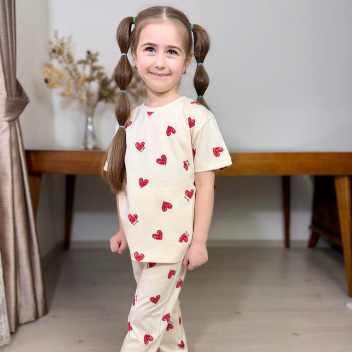 Heart Dream Girls Pyjama Set