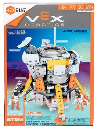 HexBugs VEX Robotics Lunar Lander Explorer STEM Build Genius Educational Building Blocks. - Shoppers-kart.com