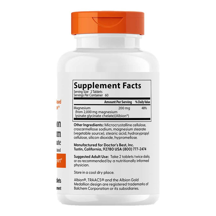 Doctor's Best High Absorption 100% Chelated Magnesium _3