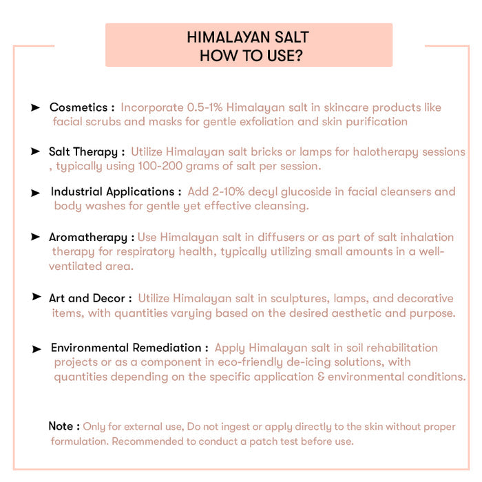 How to USe Himalayan Salt