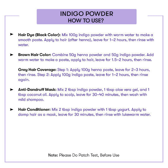 How to Use Indigo Powder