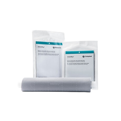 InterDry® Ag Textile with Antimicrobial Silver Complex - 18" Sheet