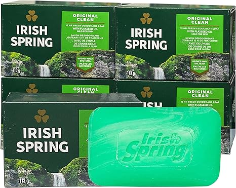 Irish Spring Deodorant Soap- Original Clean, 113 g each, 20 bars - Shoppers-kart.com