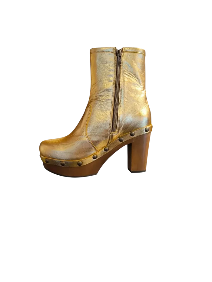 Isabell metallic gold