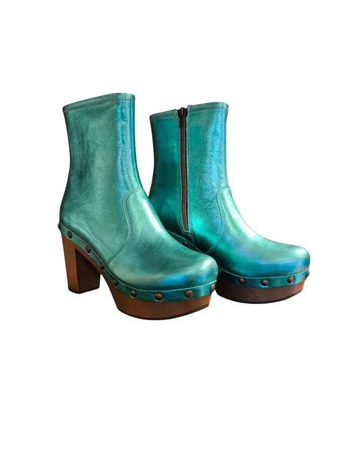 Isabell metallic turquoise