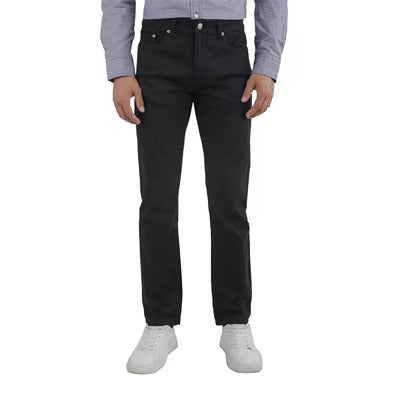 Jachs New York Men's Stretch 5 Pocket Pant Straight Fit, Comfort Stretch - Black 34 x 34