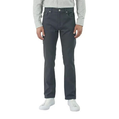 Jachs New York Men's Stretch 5 Pocket Pant Straight Fit, Comfort Stretch - Charcoal 34 x 34