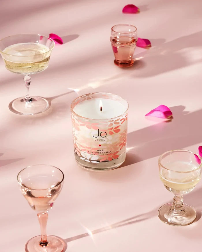 Jo Loves Rosé A Layered Candle Jo Loves