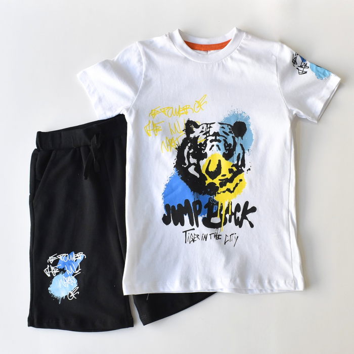 Jump Back Casual Short Set