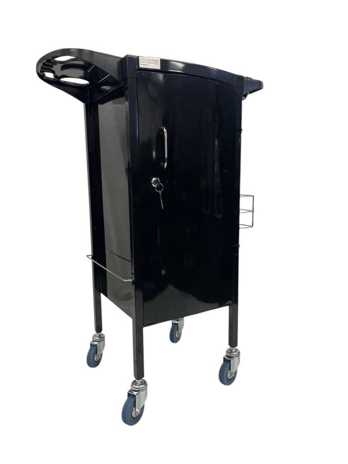 Karma Florina 6 Tier Lockable Metal Hair Salon Trolley 080701 - Fully Assembled Salon Trolleys Karma