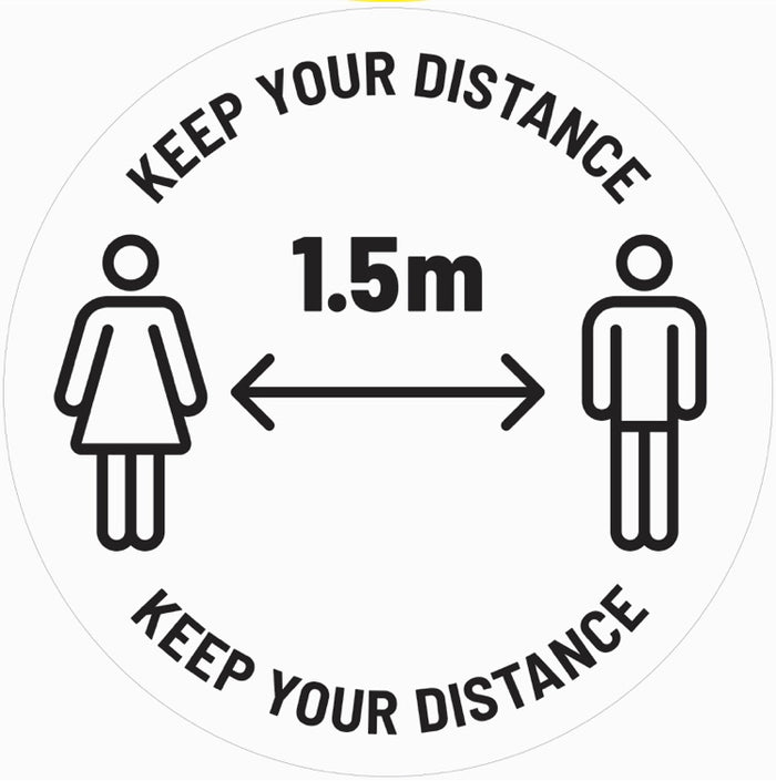 Keep Your Distance Covid Displays