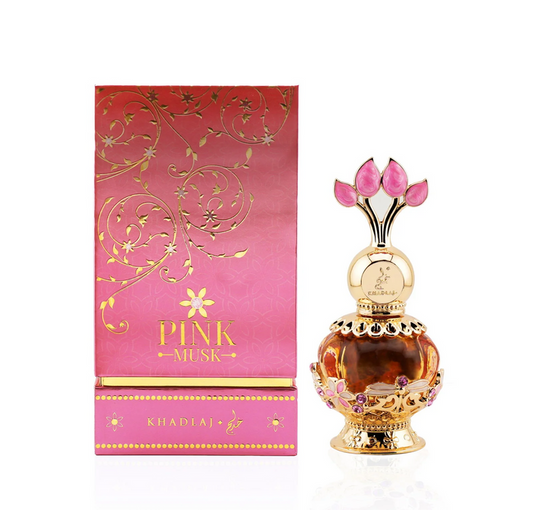 Khadlaj Pink Musk Concentrated Attar - 20ml