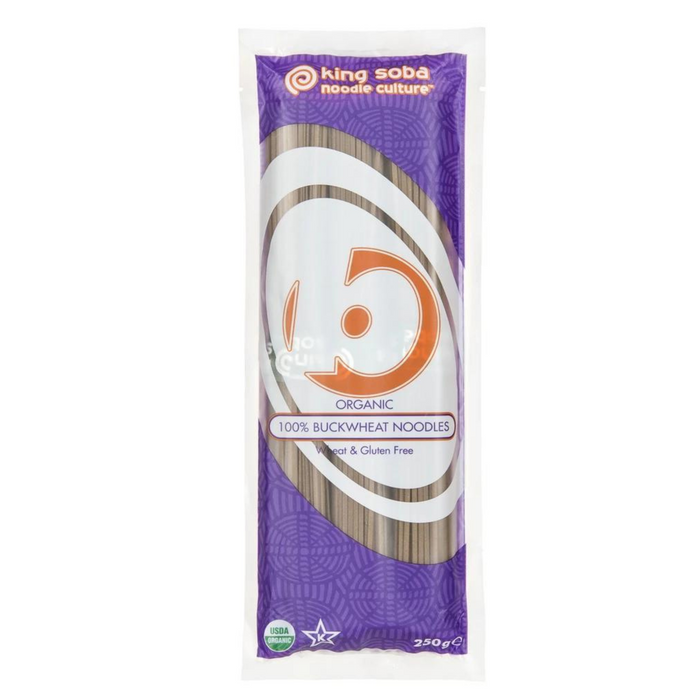 King Soba 100% Organic Buckwheat Noodles 250g