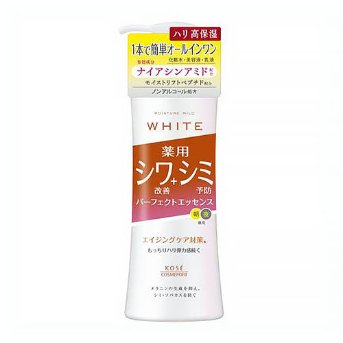 KOSÉ Moisture Mild White Wrinkle Care Perfect Essence 230ml