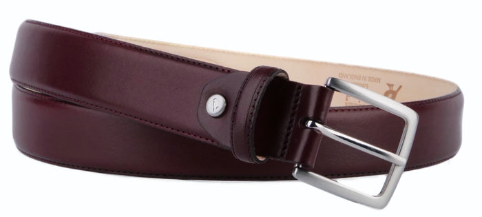 Leather Belt Oxblood