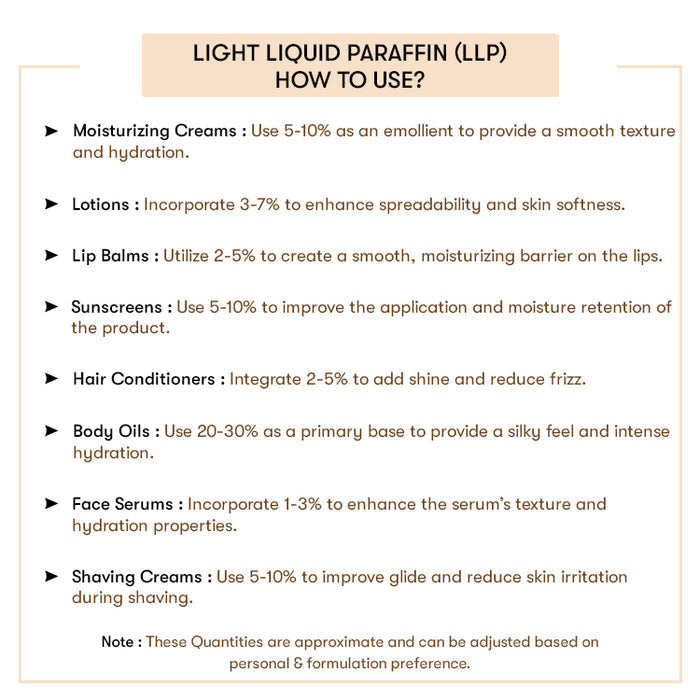 How to Use Light-Liquid-Paraffin-(LLP)-Oil