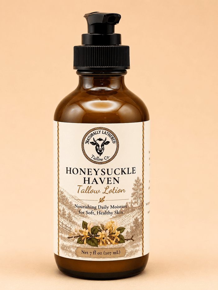 Lightweight Tallow Lotions - Naturally Lathered Tallow Co.