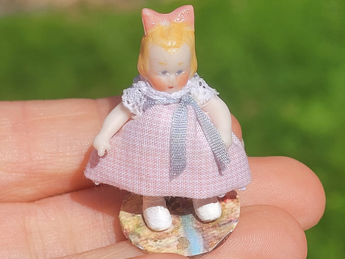 Little Girl Porcelain Doll
