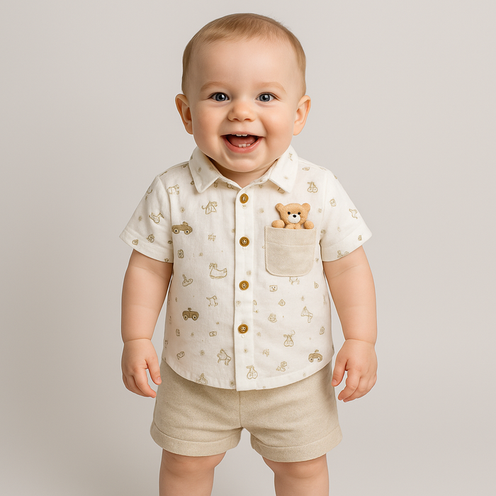 Little Mike Dressy Short Set