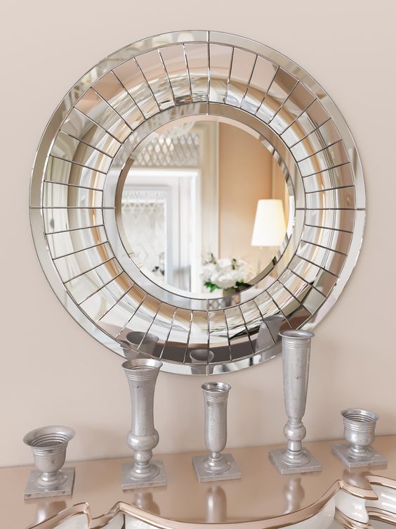 Loop Round Wall Mirrror