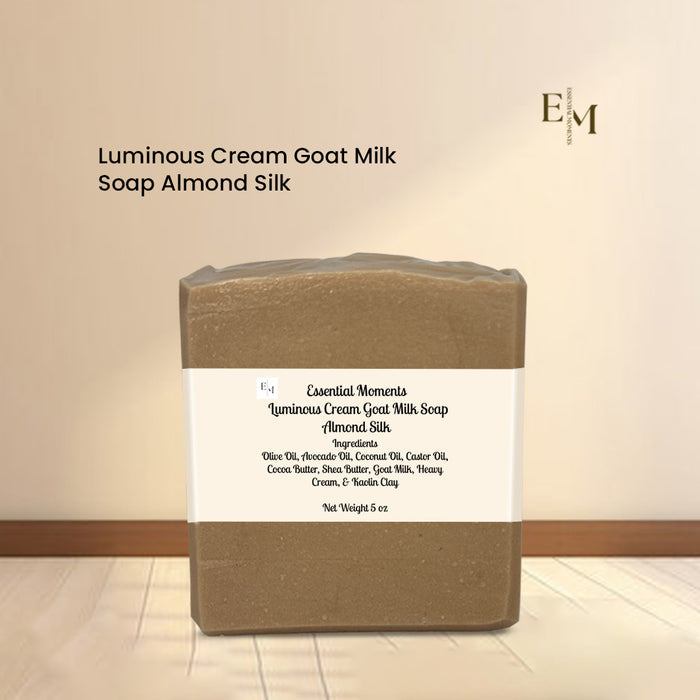 Luminous Cream Goat Milk Soap