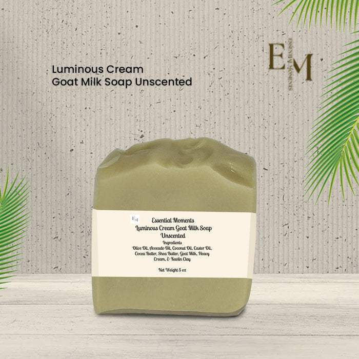 Luminous Cream Goat Milk Soap